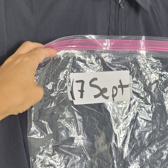 Royal Robbins Men's Black Nylon Blend Pocket Zip Up Casual Collar Jacket Size S - Picture 12 of 12